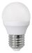 Wonderlamp W-B000044 - kogelvormige LED-gloeilamp E27, 4 W, 3000 K, warm licht, 300 lm, 7,8 x 4,5 cm, wit