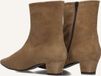 Stefano Lauran 010-292 Enkellaarsjes Dames Taupe Suède