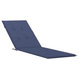 VidaXL Terrasstoelkussen Oxford Stof Marineblauw