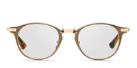 Dita Radicon Lunettes de vue unisexe doré Pantos