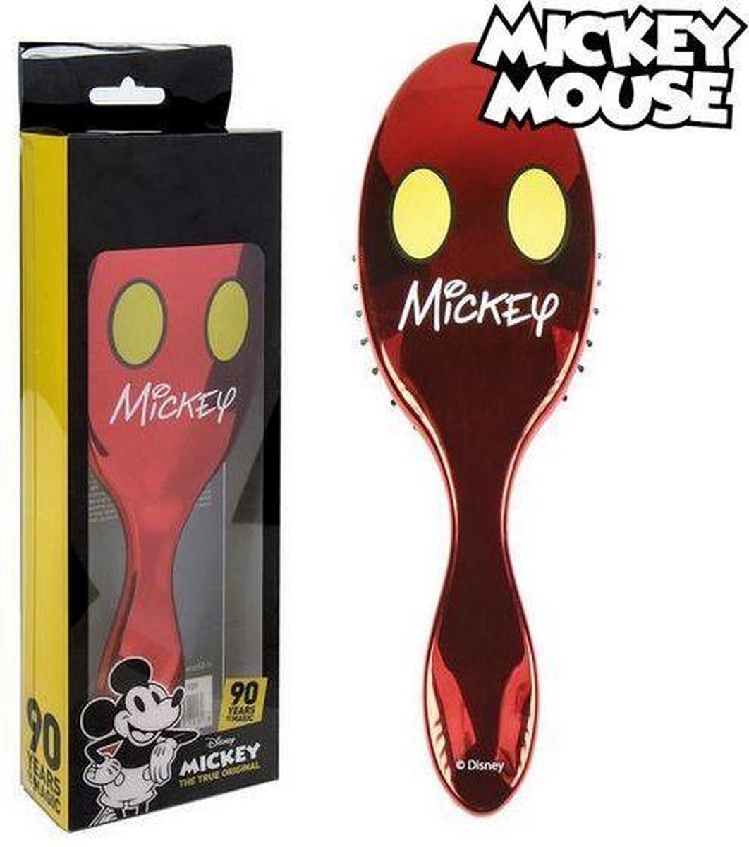 Disney Mickey Mouse - Haarborstel - Rood