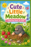 Cute Little Meadow - Coloring Book for Kids