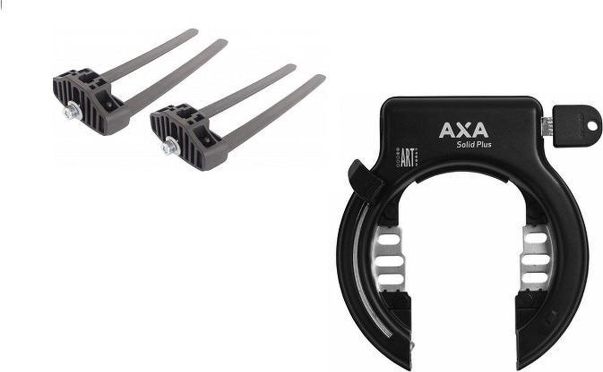 Axa Ringslot Solid Plus ART2 met bevestigingsset Flexmount