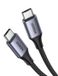 Ugreen - US535 - USB-C/USB-C PD-kabel 240W 5A 1m - grijs