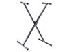 Stagg KXSA4 Single Braced X Frame Keyboard Stand keyboardstandaard