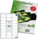 Rillprint Etiketten 89104 Wit 63,5x33,9mm 24 stuks per vel
