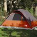vidaXL Tente dôme 6 personnes imperméable orange