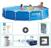 Intex Rond Frame Zwembad - 366 x 76 cm - Blauw