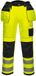 Portwest PW3 Hi-Vis Werkbroek met Holster Pockets T501 - Geel/Zwart - 28