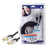 HQ 5m FTP Cat5e Netwerkkabel - RJ45 - Goud - Male/Male