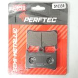 Perftec Plaquettes de frein pour Moto Yamaha 125 TZR RR 1994-1999 AV Neuf