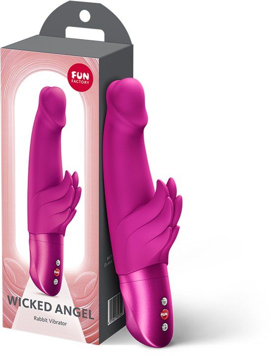 FUN FACTORY - Wicked Angel Vibrator Rabbit Magenta