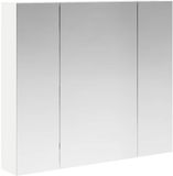 vidaXL Badkamerspiegelkast Wit 80 x 14.5 x 70 cm Bewerkt hout