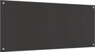 vidaXL Keukenachterwand Donkergrijs 120 x 50 cm gehard glas