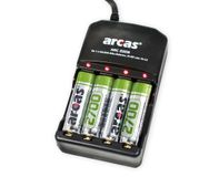 Arcas 207 22009 - Batterij Oplader - Zwart