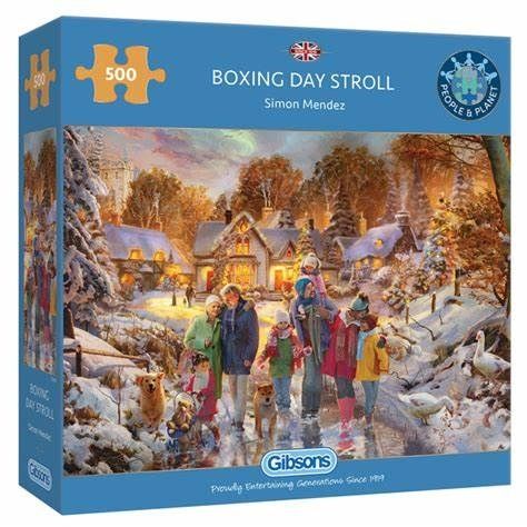 Gibsons Boxing Day Stroll Puzzel (500 stukjes)