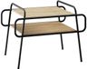 vidaXL Salontafel Sonoma Eiken 70 x 50 x 51 cm Bewerkt hout