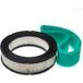 vhbw Set de 2 filtres compatible avec Briggs & Stratton Vanguard tracteur de pelouse