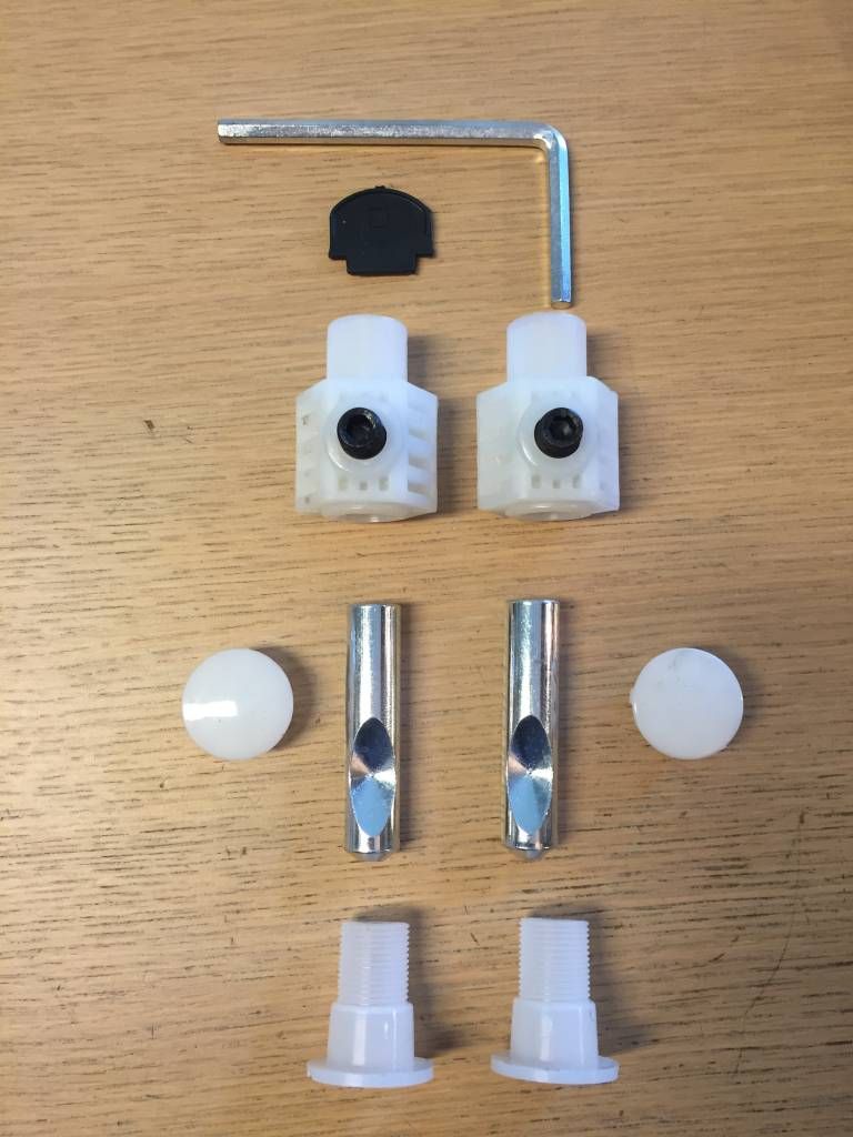 Bevestigingsset Wandcloset Blinde Ophanging