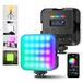 NEEWER RGB62 Magnetische RGB-videolamp met app-bediening, 2 stuks