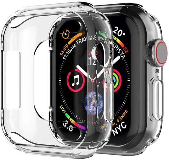 imoshion Full Cover Softcase voor de Apple Watch Series 4 / 5 / 6 / SE - 44 mm - Transparant