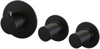 Brauer Black Carving Inbouwthermostaat Mat Zwart