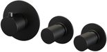 Brauer Black Carving Inbouwthermostaat Mat Zwart