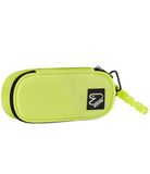 Seven Schooletui Round Plus Tech. Geel, met tas en elastiekjes, accessoires rugzak, Geel, Eén maat, modern