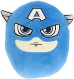 4KidsOnly Mister License Avengers Squishy 22 cm - Knuffel - Zachte stof - Blauw