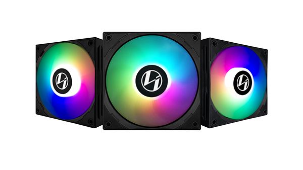 Lian Li ST120 - Ventilator - Zwart - 12cm - Multi