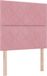 vidaXL Hoofdbord rose 100 cm velours