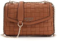GUESS Sandy Convertible Xbody Flap Bag Caramel bruine schoudertas