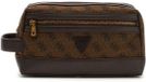 GUESS accessoiretas Berlin Small Necessaire Coffee bruine