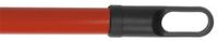 Sorbo steel - vloermop - Frans schroefdraad - rood - 120 cm