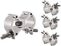 Gear4music Dubbele Halve Klem, 32-35 mm, Set van 4