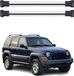 Omtec Omac Barres De Toit En Aluminium Pour Jeep Cherokee Kj 2002-2007