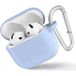 Blueo Coque liquide pour Apple AirPods 4, Bleue