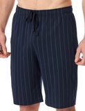 Schiesser Pyjamabroek kort model blauw gestreept