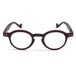 Contacta, Woody Leesbril voor dames en heren, trendy bril met houtlook, frame met flexibele stangen, verpakking met brillenkoker 24 g