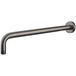 Wiesbaden Caral Bras de douche avec fixation murale - 45cm - Gunmetal