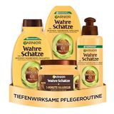 Garnier Verzorgingsset met shampoo, conditioner, masker en leave-in, met avocado-olie en sheaboter voor zeer droog, golvend, krullend en dik haar, geschikt voor alle soorten krullen