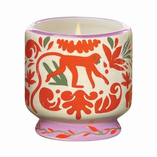 Paddywax A Dopo Jungle Geurkaars - Coconut Amber - Keramiek