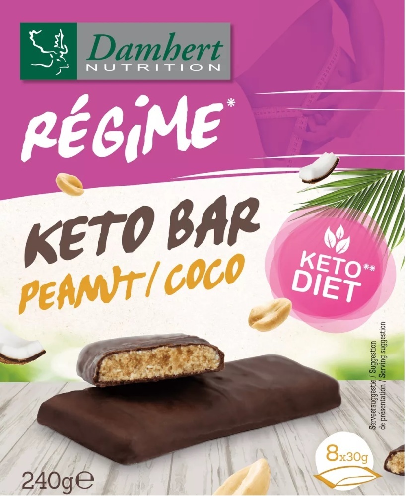 Damhert Damhert Regime Keto Bar - Peanut/Coco