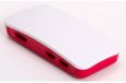 Raspberry Pi® boîtier SBC Utilisable derrière une vitre Série : Raspberry Pi® Rouge, Blanc