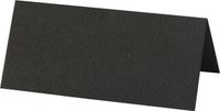 Creativ company Naamkaarten - Zwart - DIY Kaarten Voor Decoratie - Creatieve Labels Voor Namen - Hobby Kaarten Voor Handwerk - Formaat 9x4cm - Gewicht 220gr - Set Van 20 Stuks