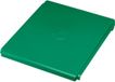 Karat 2000 Recyclables opvangsysteem met deksel, groen, 1 vak, plastic