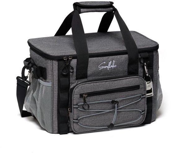 Sunflake Koeltas Groot - 22 Liter - Grijze Picknicktas