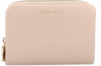 COCCINELLE Leren portemonnee C-Me Softy Wallet Sandshell beige