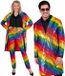 Widmann Pailletten Regenboog Strepen Jas L/XL