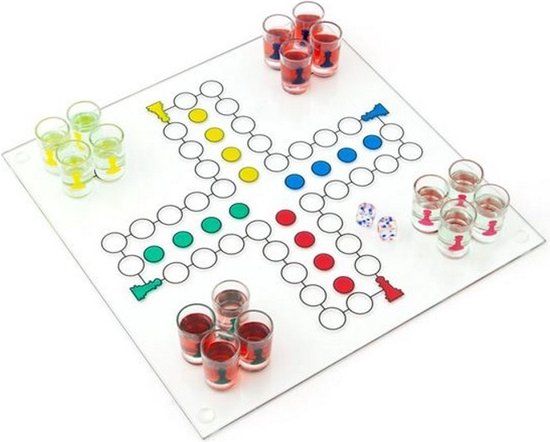 Out of the Blue Drinking Ludo - Drankspelletje